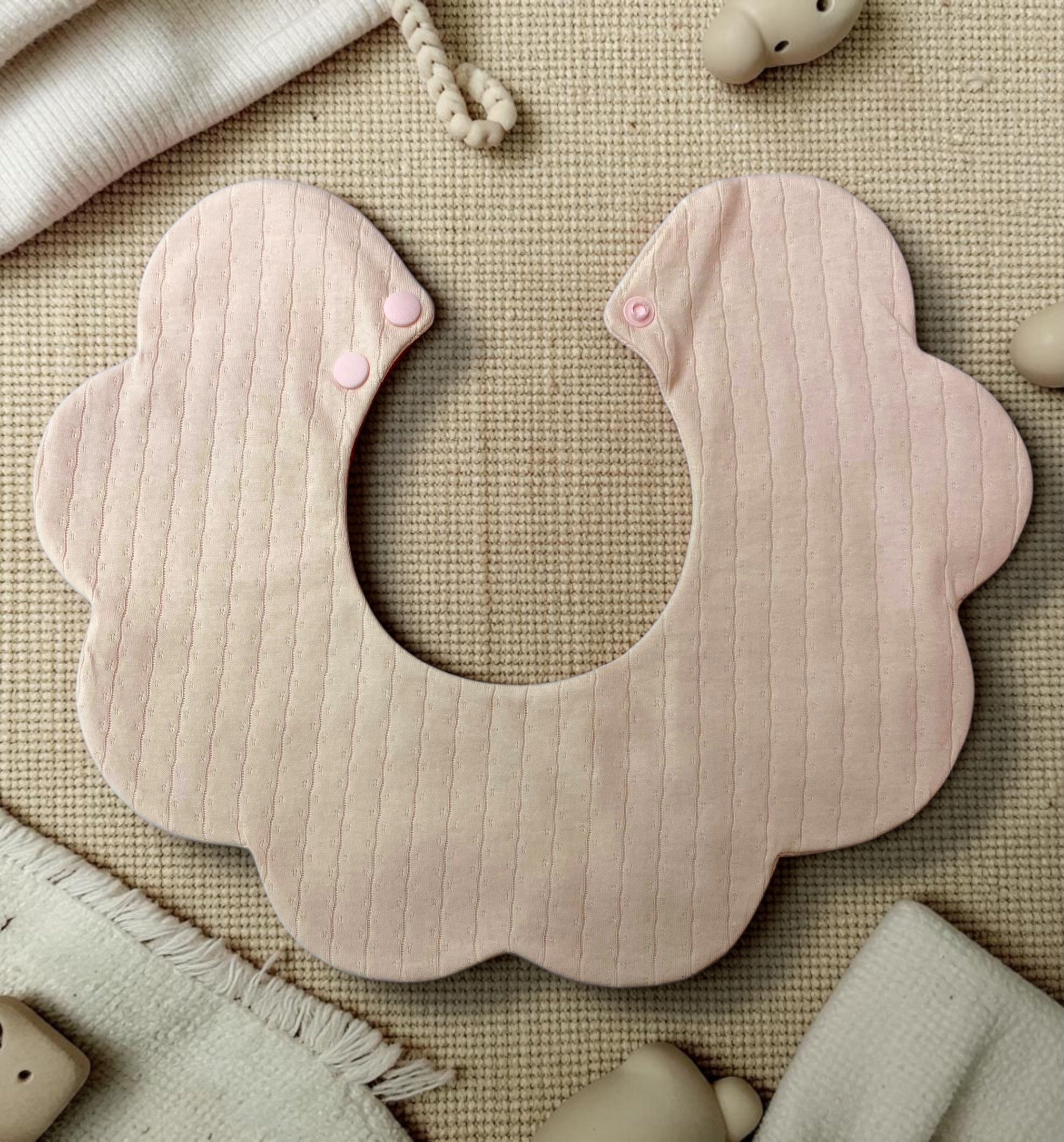 Blush Bunny Frill Bib Set Of 3