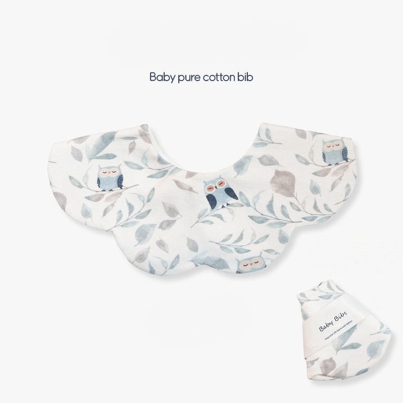 Little Blue Garden Bib
