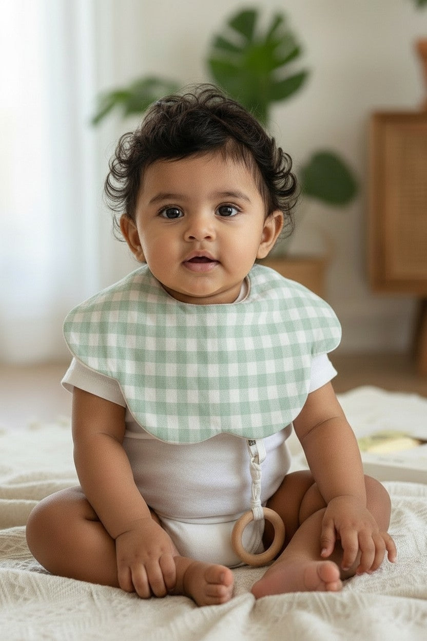 Sage Check Bib