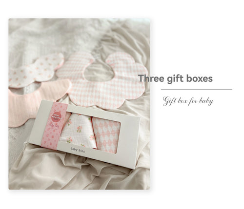 Blush Bunny Frill Bib Set Of 3