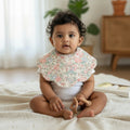 Floral Frill Bib