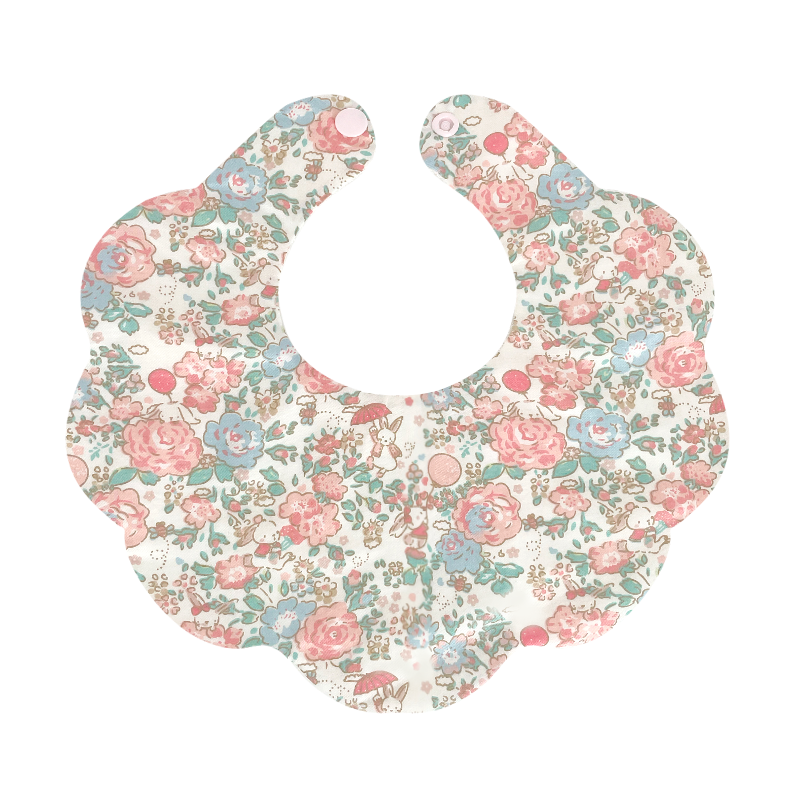 Floral Frill Bib