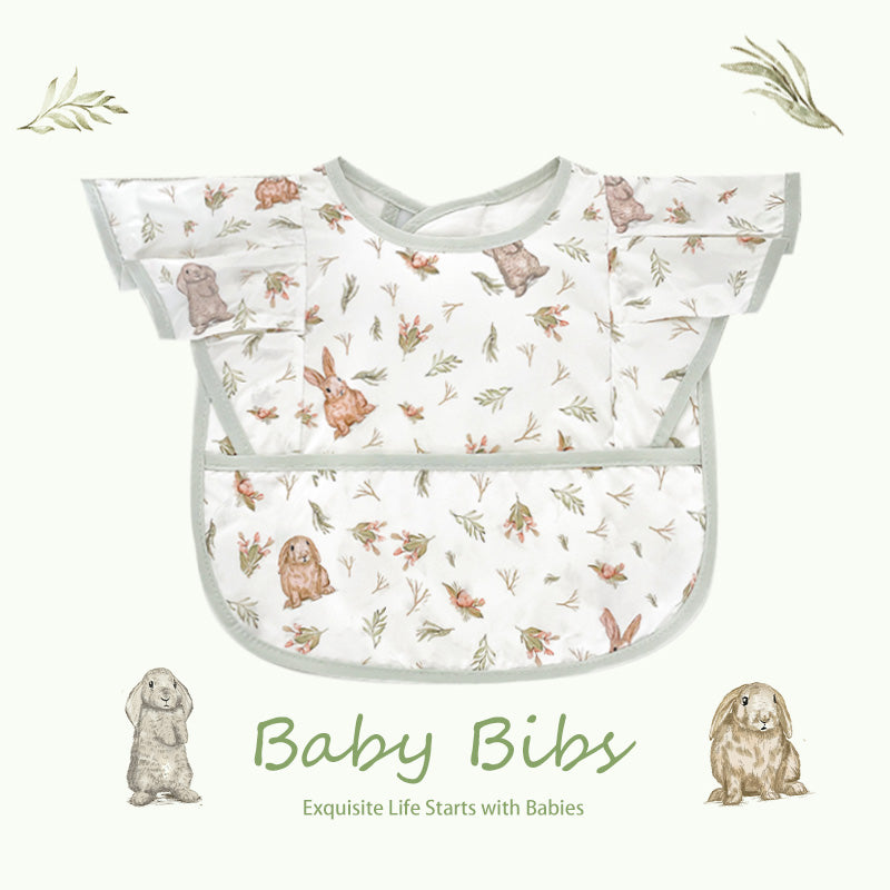 Rainbow Garden Bib