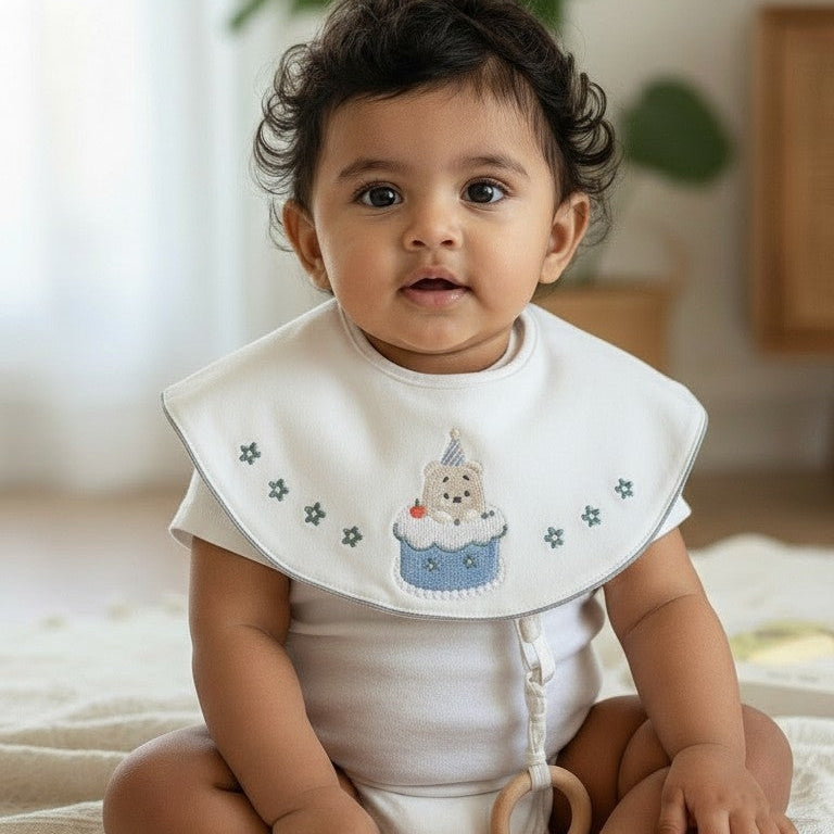 Elegant Bloom Bib