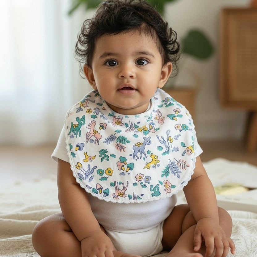Tiny Floral Bib