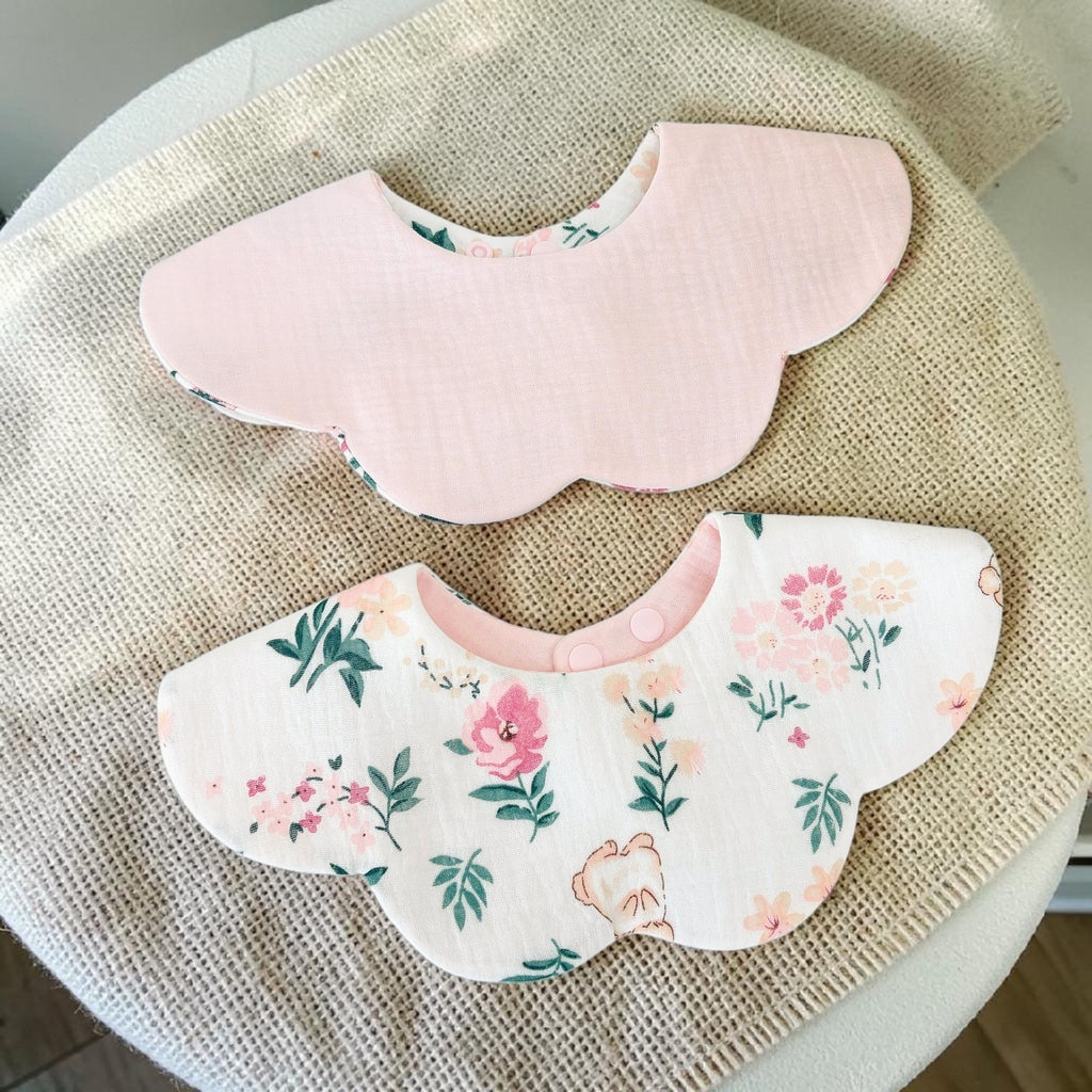 Mint Meadow Bib Set Of 2