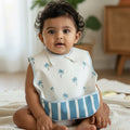 Sky Stripe Baby Bib