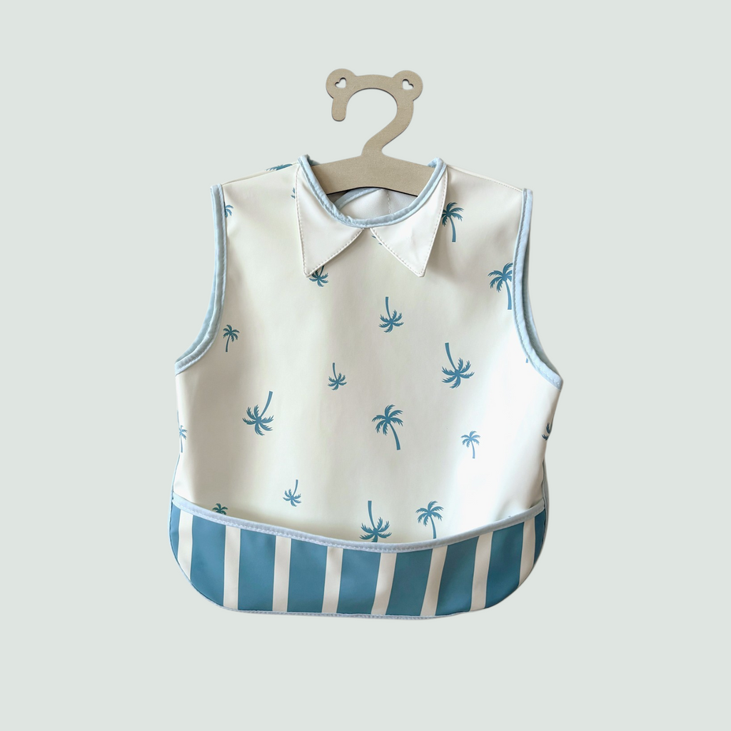 Sky Stripe Baby Bib