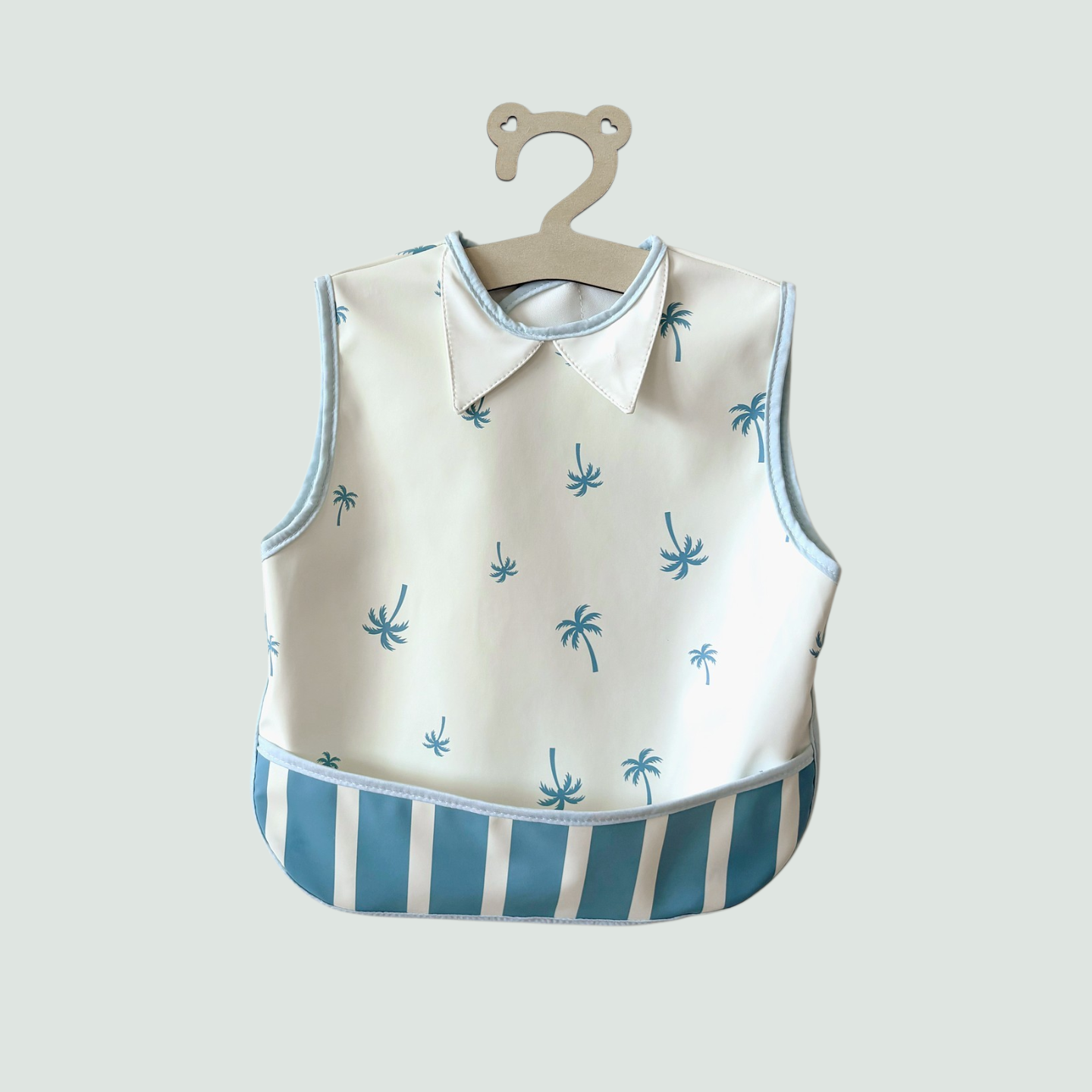 Sky Stripe Baby Bib