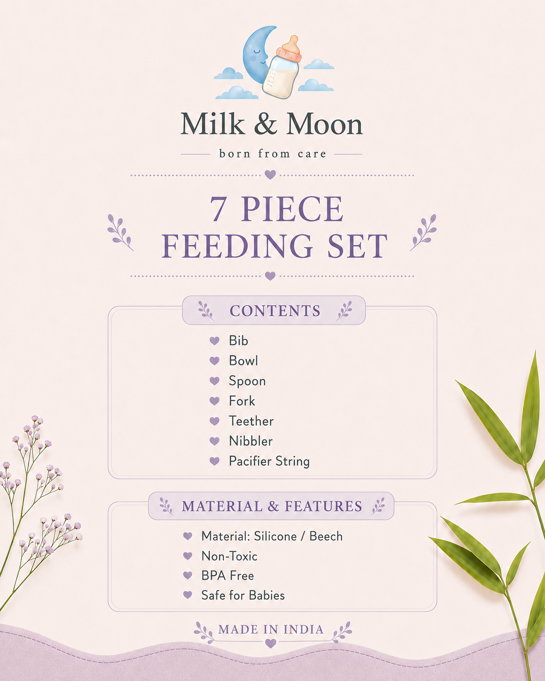 7-Piece Baby Feeding Essentials Set