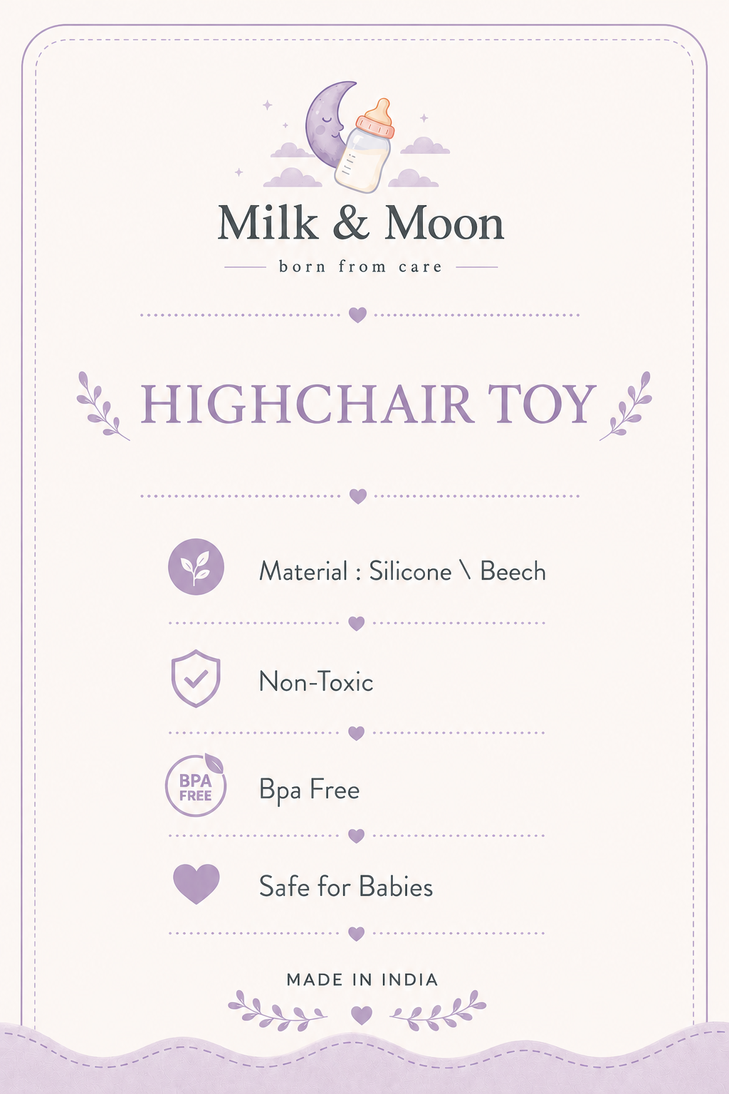 Wooden Traffic High Chair Game