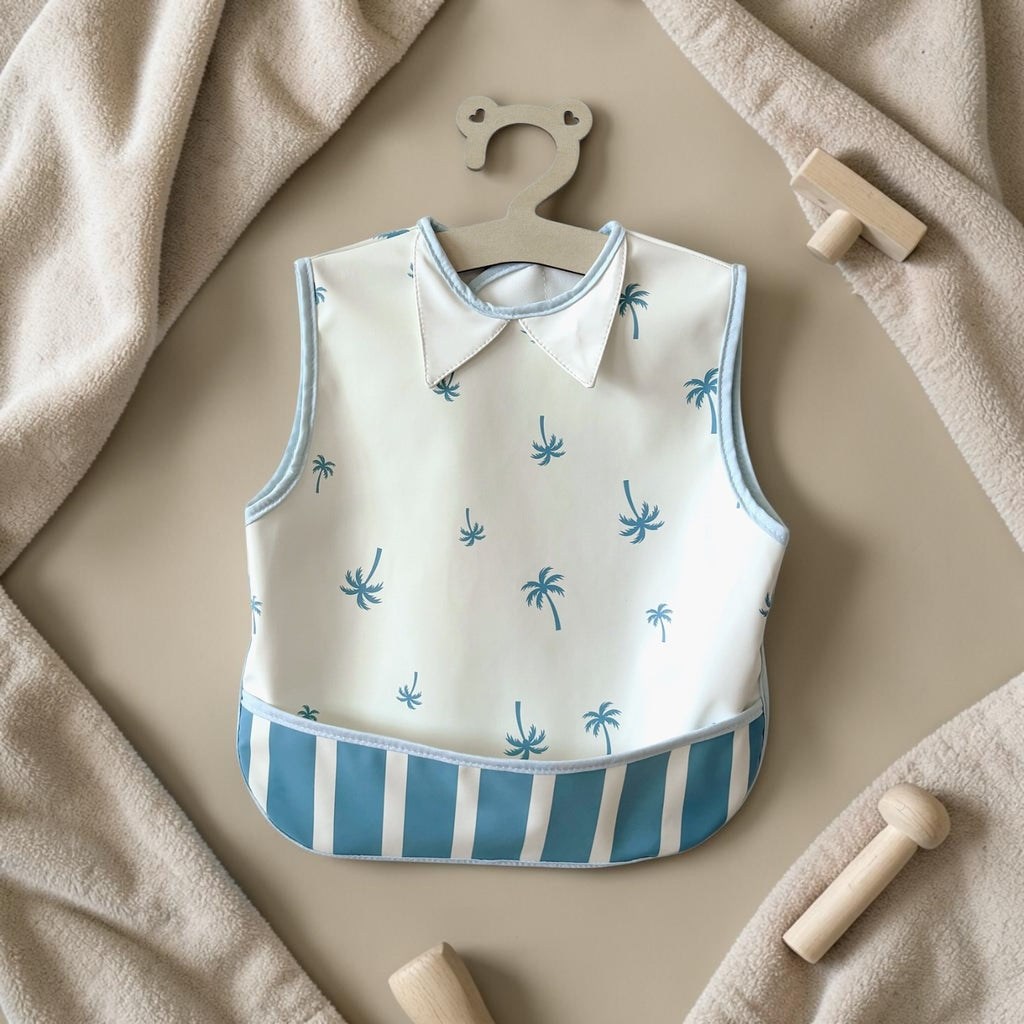 Sky Stripe Baby Bib