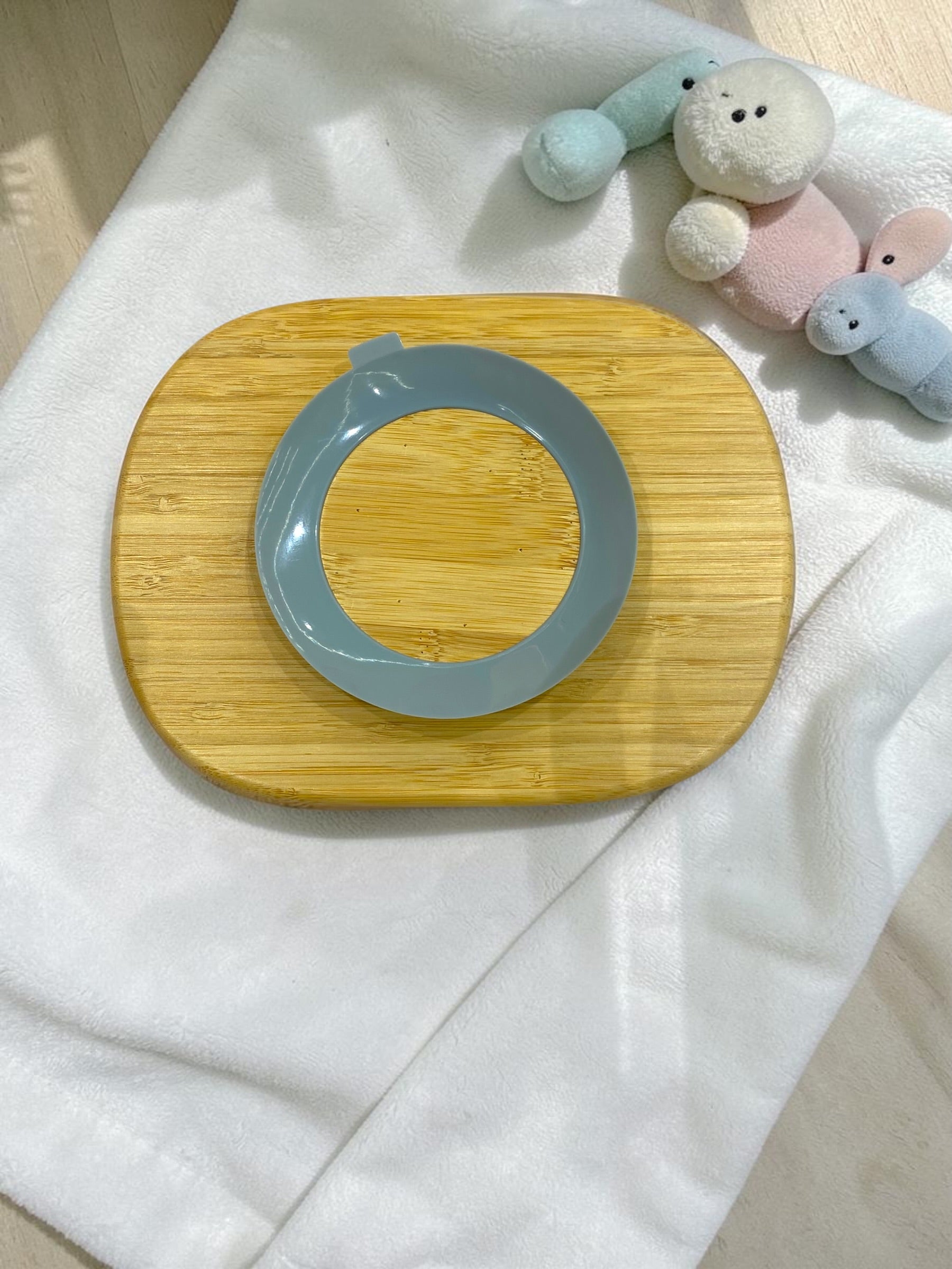 Bamboo Multi Partition Feeding Plate