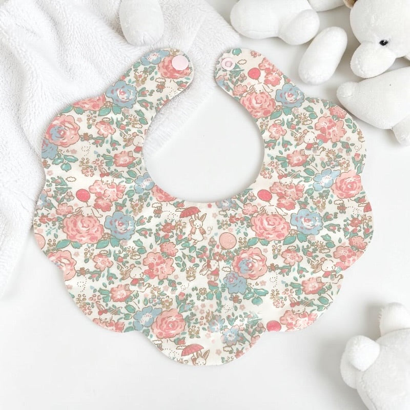 Floral Frill Bib