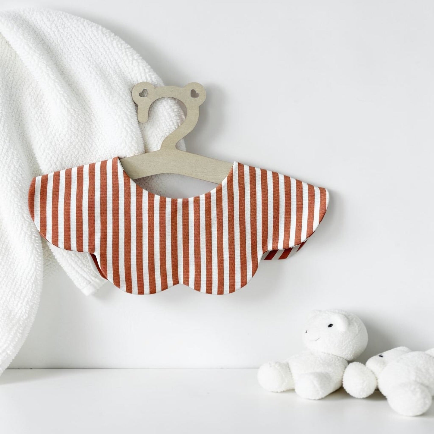 Rustic Stripe Bib