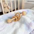 Wooden Baby Rattle Toy