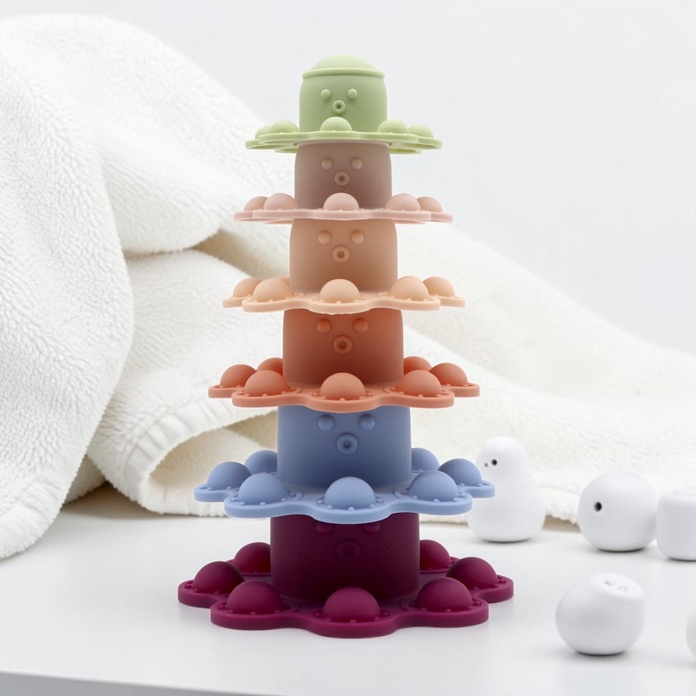 Octopus Stacking Educational Toy