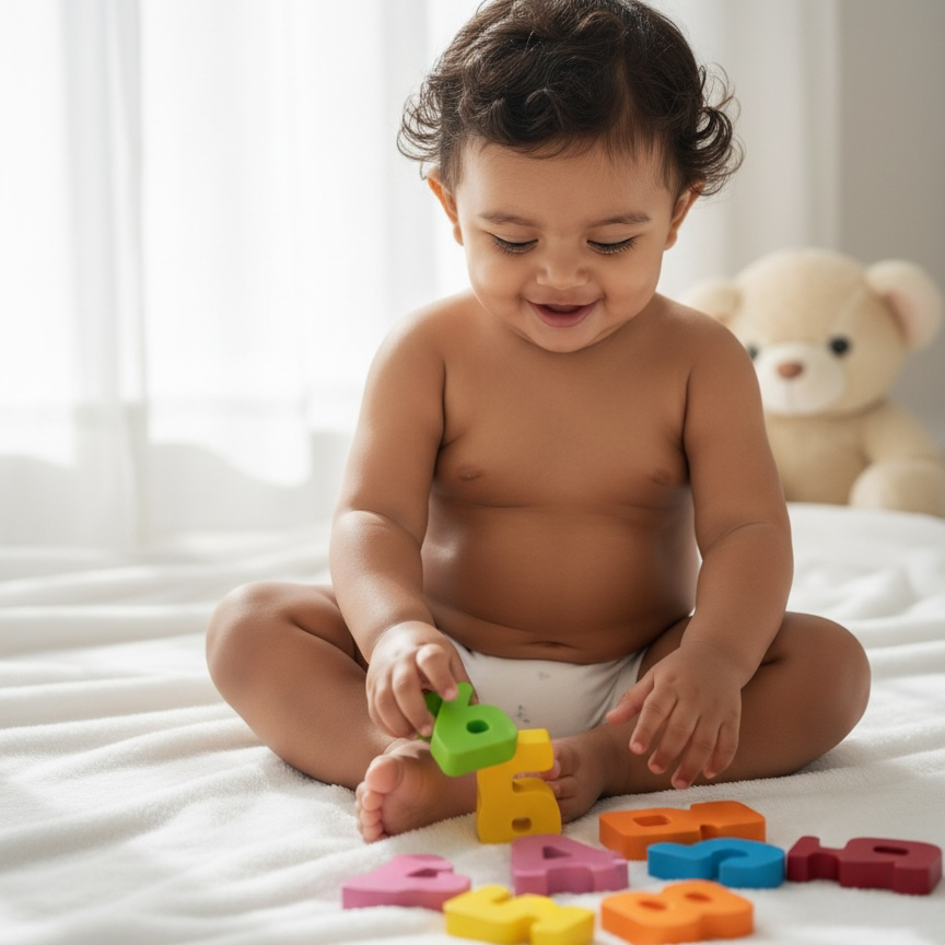 Montessori Number Learning Puzzle Set