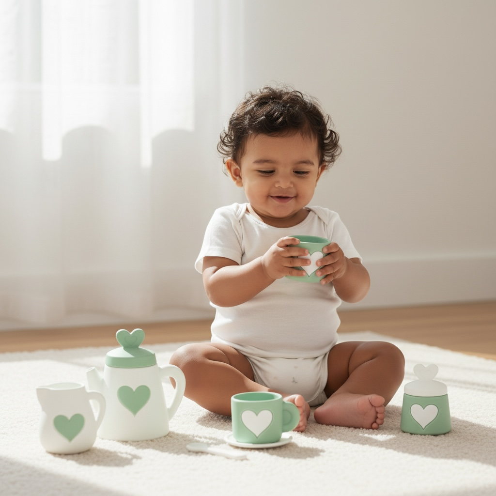 Mini Pretend Play Tea Set