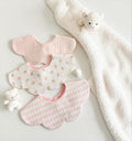 Blush Bunny Frill Bib Set Of 3