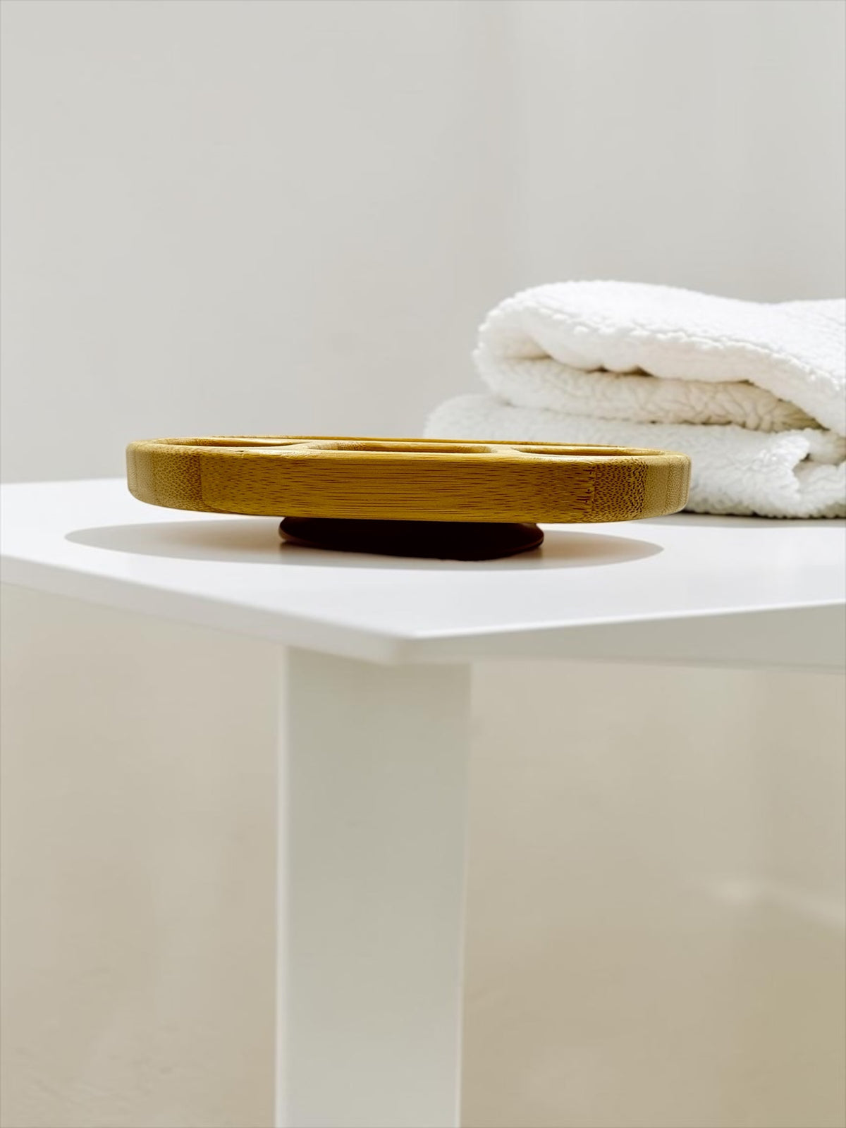 Bamboo Multi Partition Feeding Plate