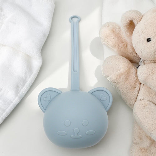 Baby Pacifier Storage Case - Dusty Blue