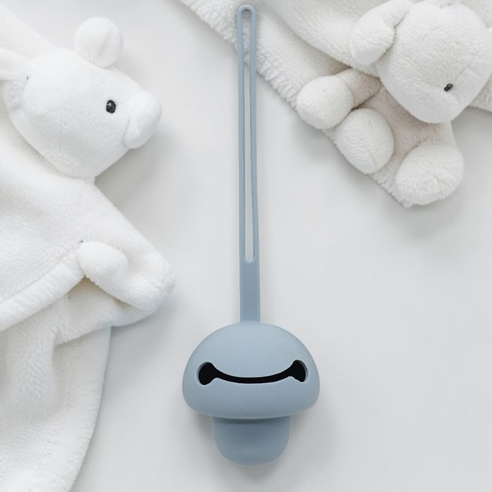 Baby Pacifier Storage Case - Dusty Blue