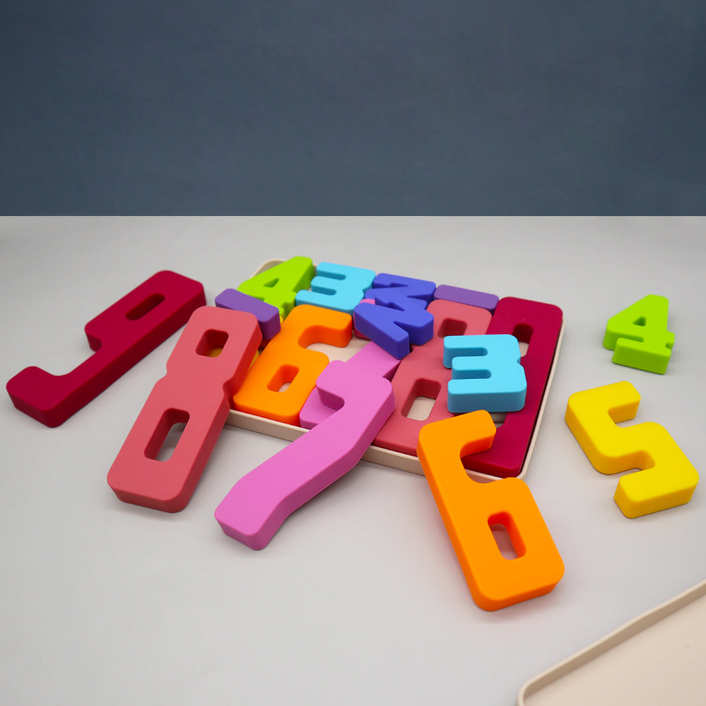 Montessori Number Learning Puzzle Set