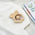 Wooden Rabbit Push Toy