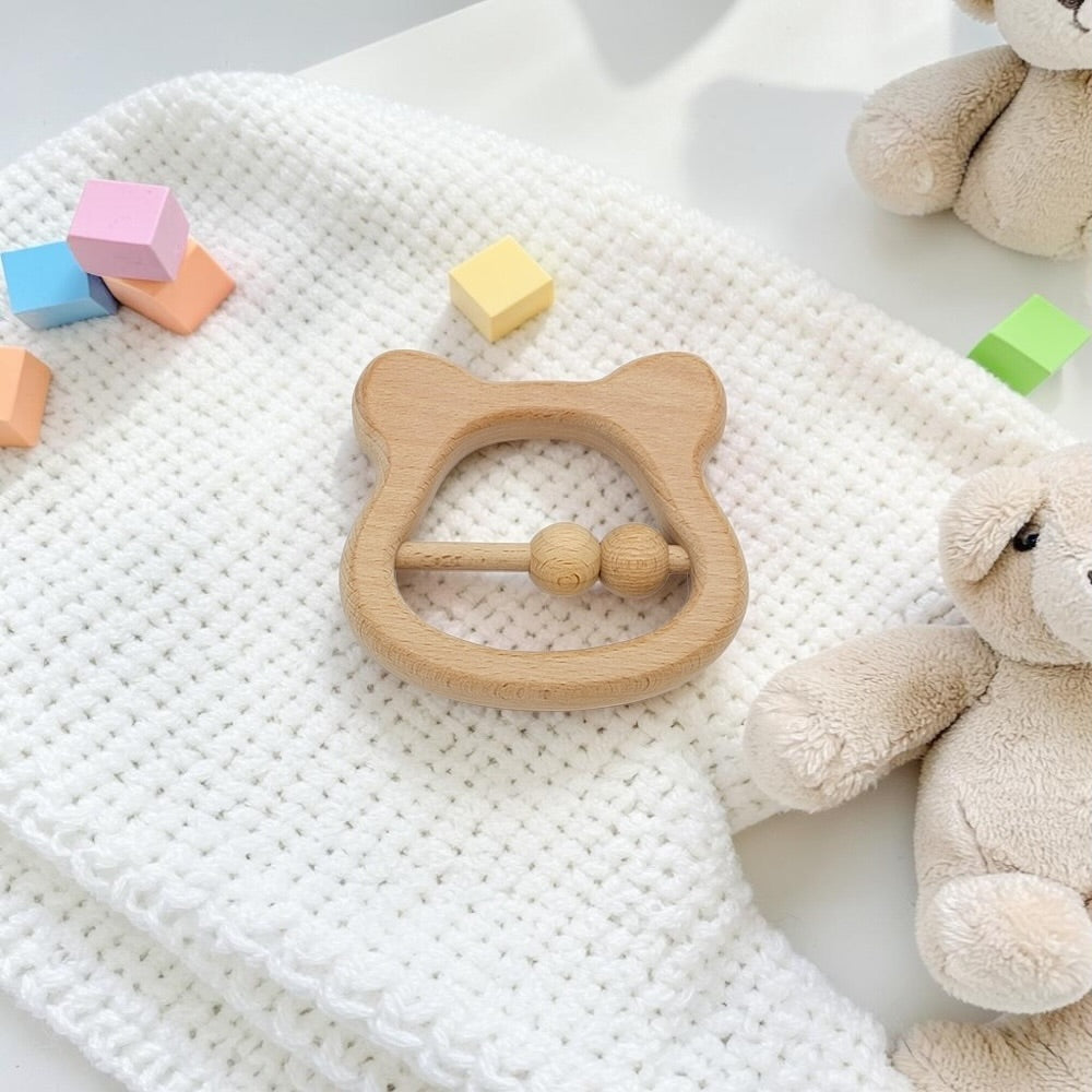 Wooden Bear Educational Toy