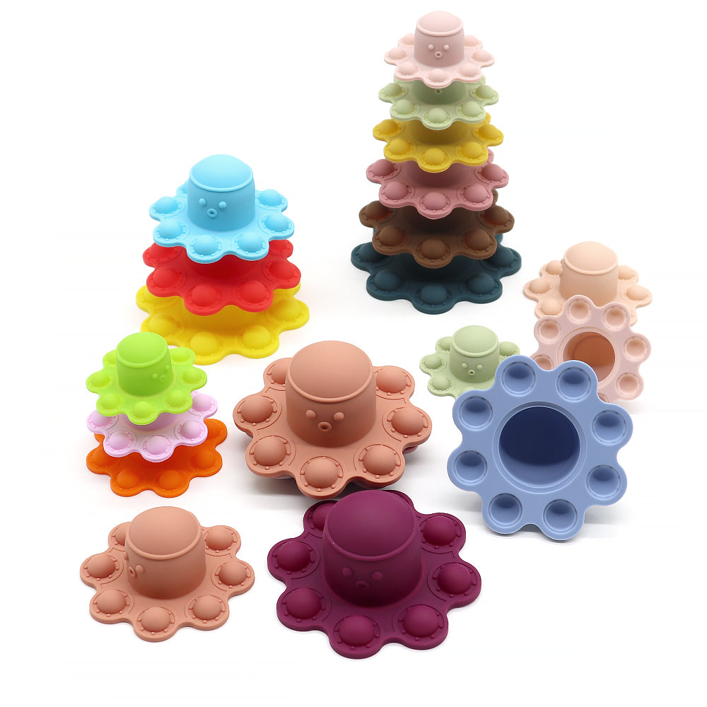 Octopus Stacking Educational Toy