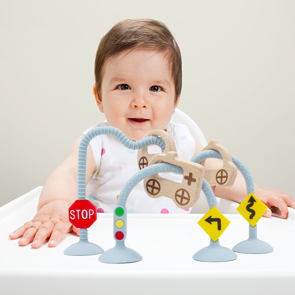 Wooden Traffic Puzzle Board Game