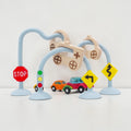 Wooden Traffic High Chair Game