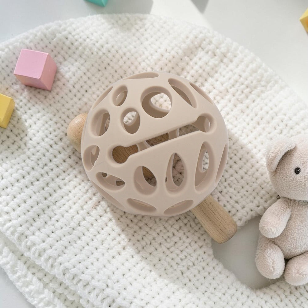 Silicone Baby Teether Toy - Sky Blue