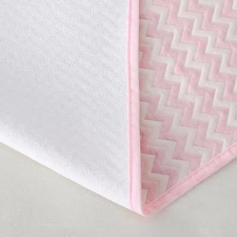 Moon Dry Diaper Changing Sheet - Baby Pink