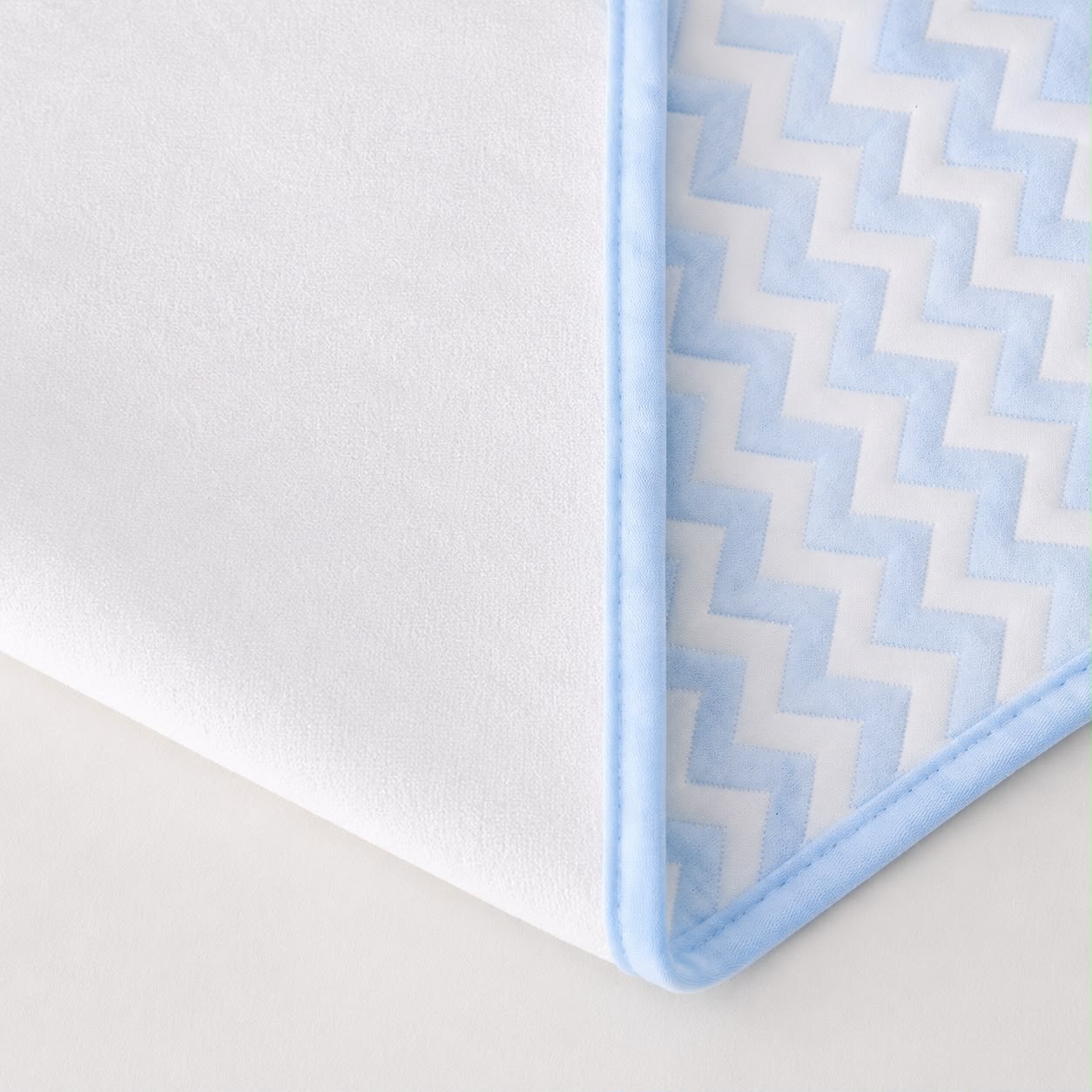 Moon Dry Diaper Changing Sheet - Baby Blue