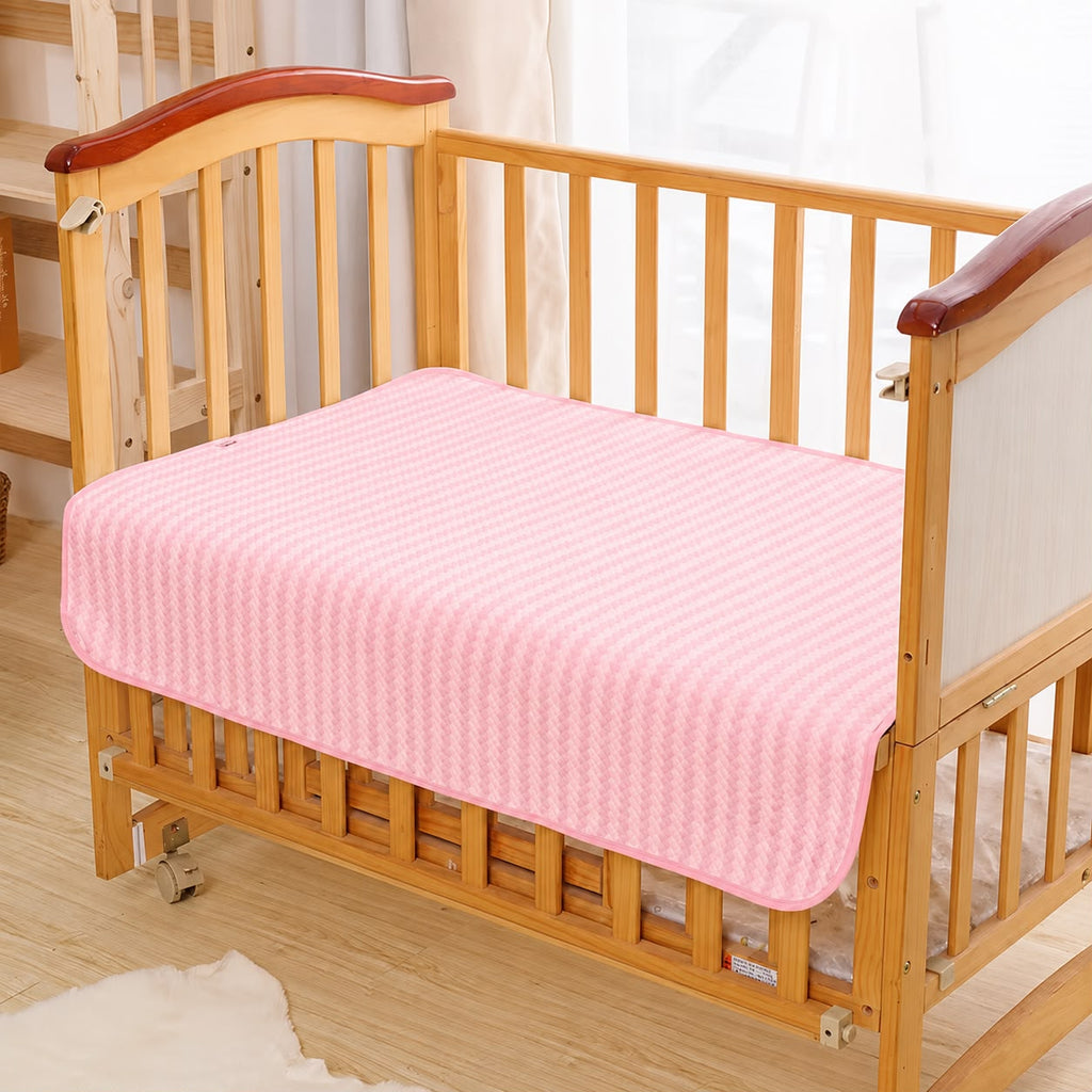 Moon Dry Diaper Changing Sheet - Baby Pink