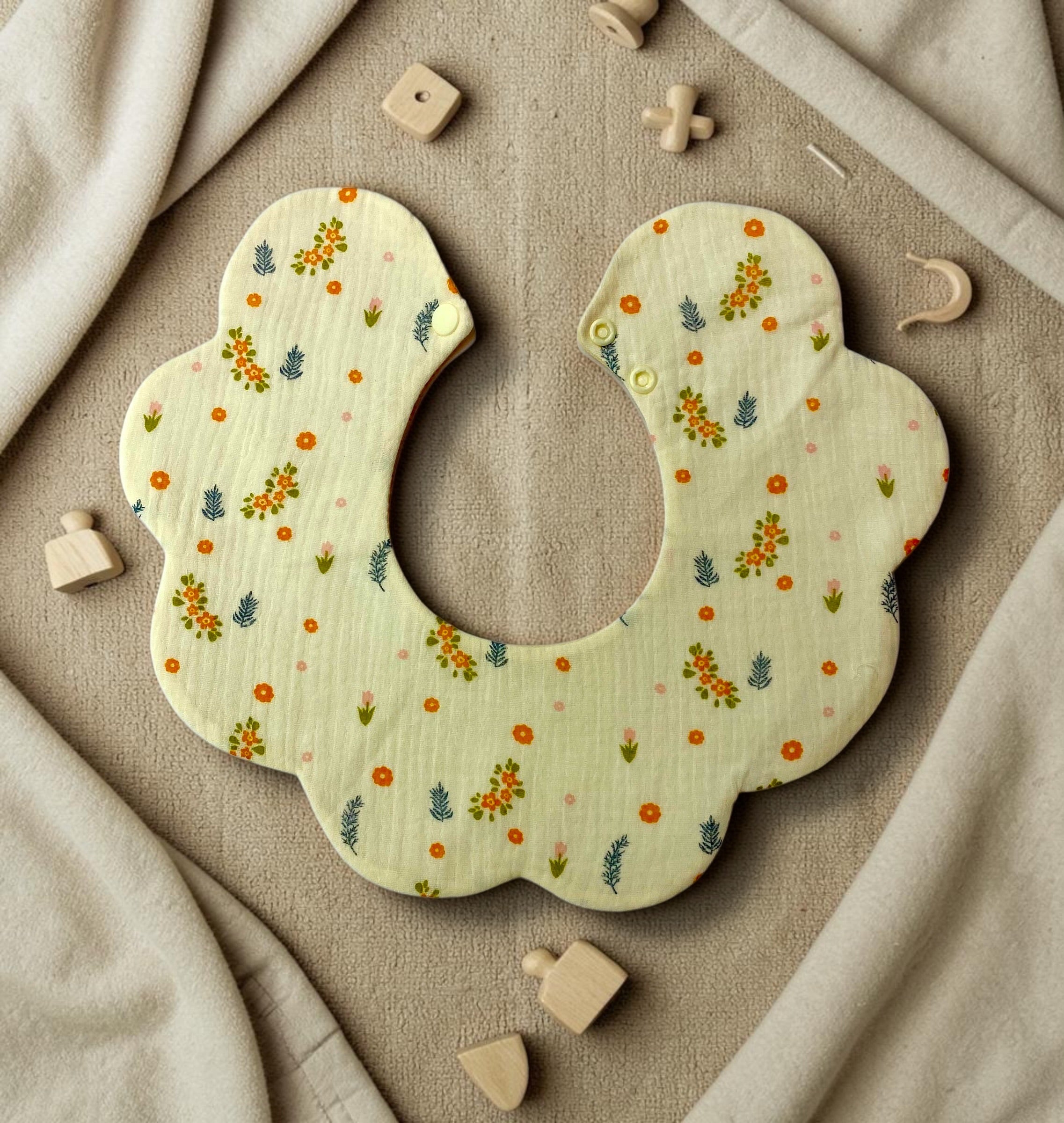 Buttercream Bloom Bib