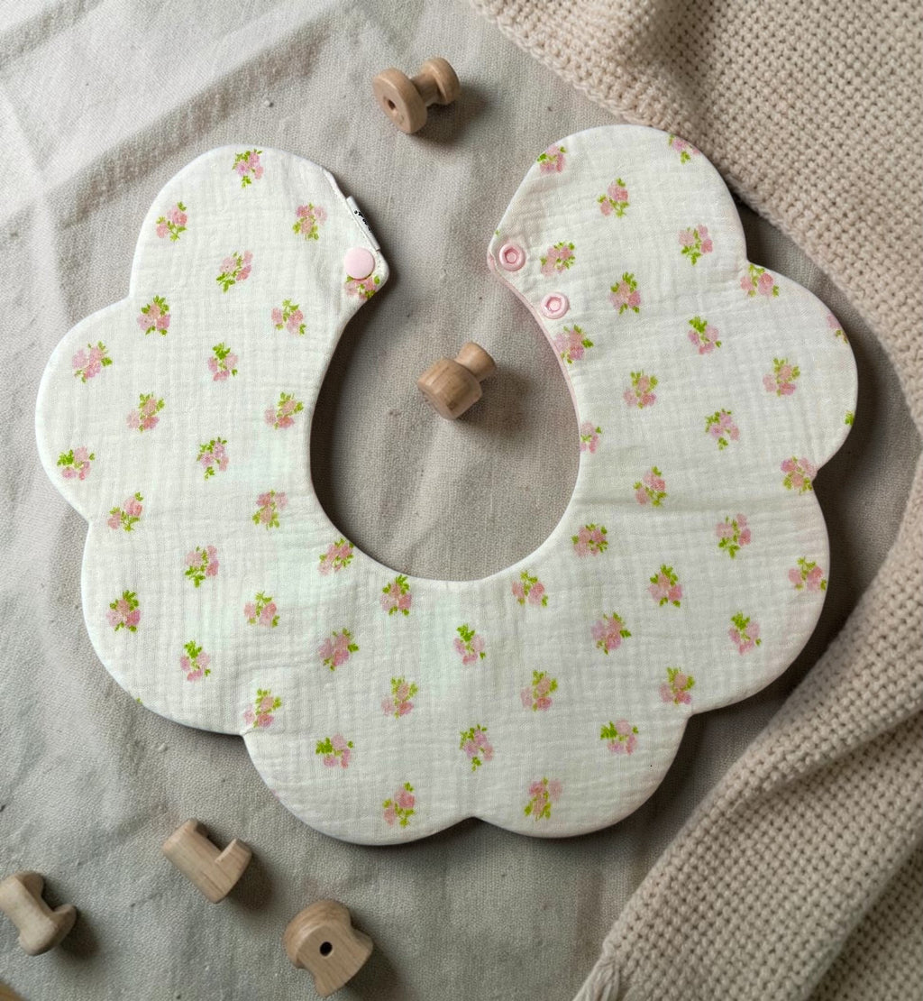 Blush Bunny Frill Bib Set Of 3