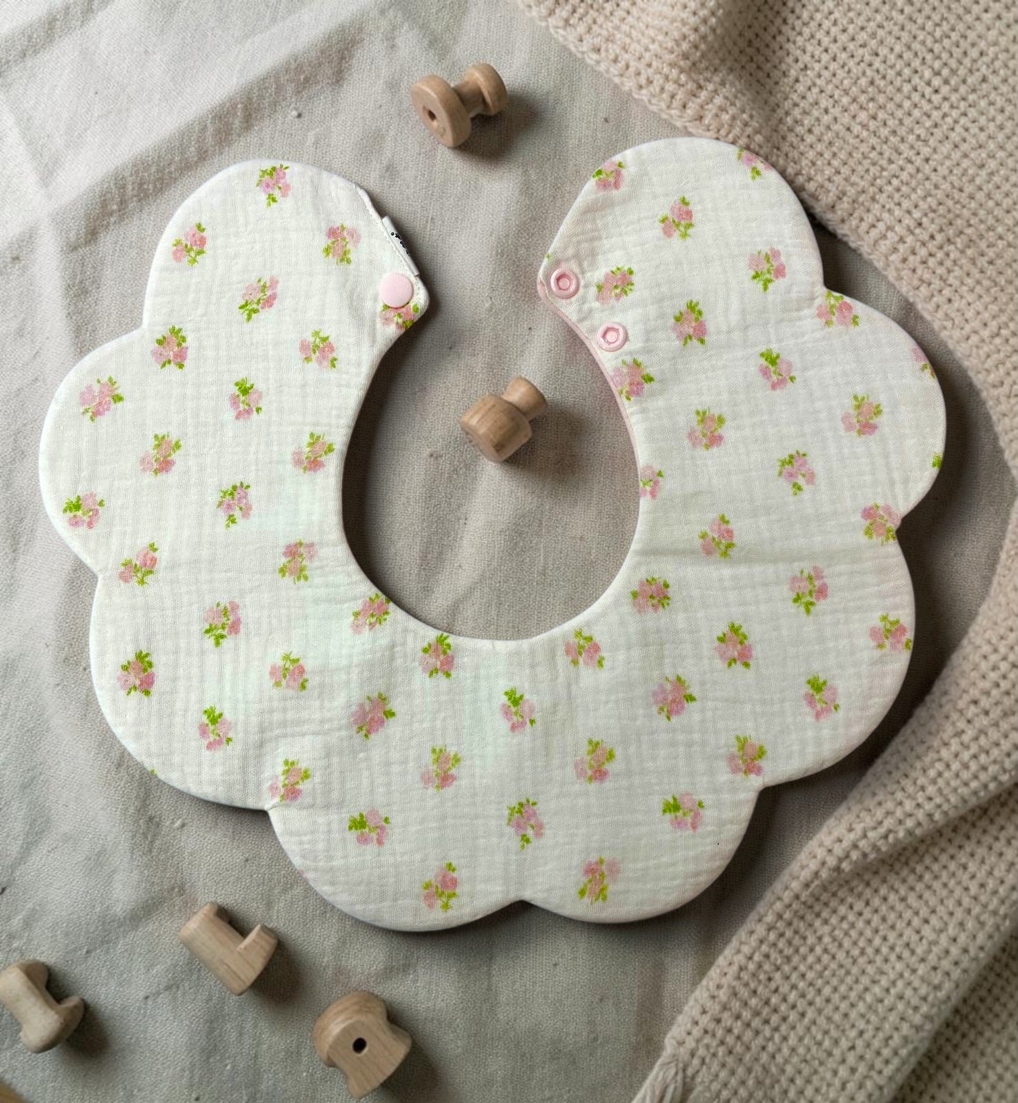 Blush Bunny Frill Bib Set Of 3